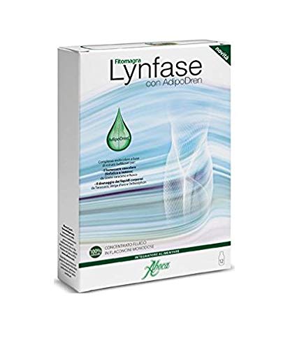 Lynfase fluido flaconcini per il benessere vascolare (linfatico e venoso)